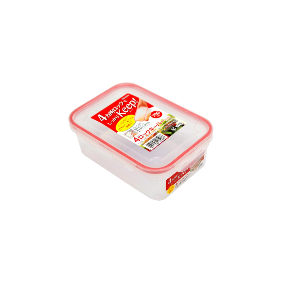 Hộp nhựa nắp silicon 700ml INOMATA-hàng đồng giá Nhật Bản - MADE IN JAPAN Konni39 tại Việt Nam