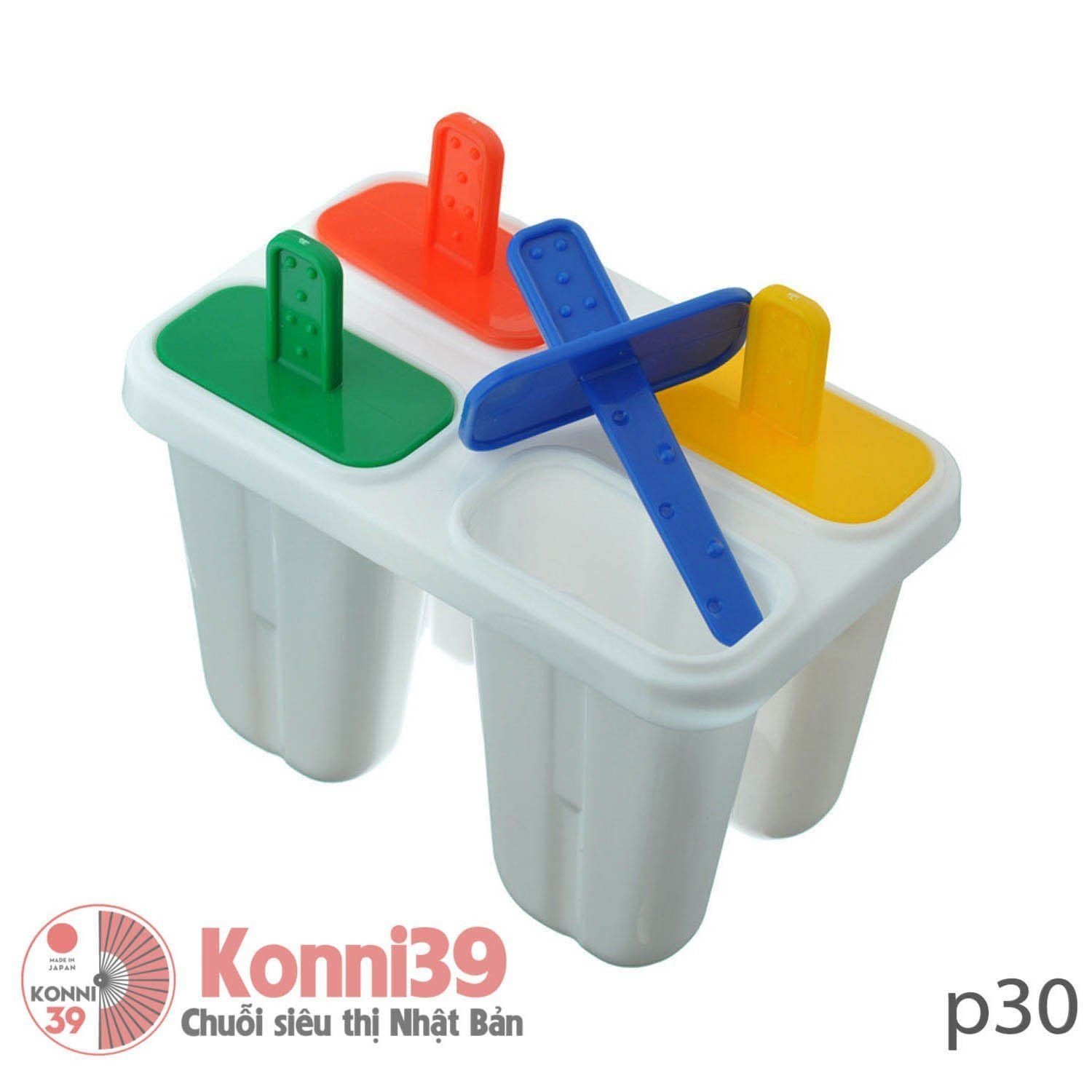 Khuôn làm kem 4 ngăn-hàng đồng giá Nhật Bản - MADE IN JAPAN Konni39 tại Việt Nam