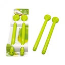 Set 2 kẹp miệng túi Inomata size M-xanh