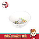 Rổ nhựa Sanada hình oval 5.3L - trắng