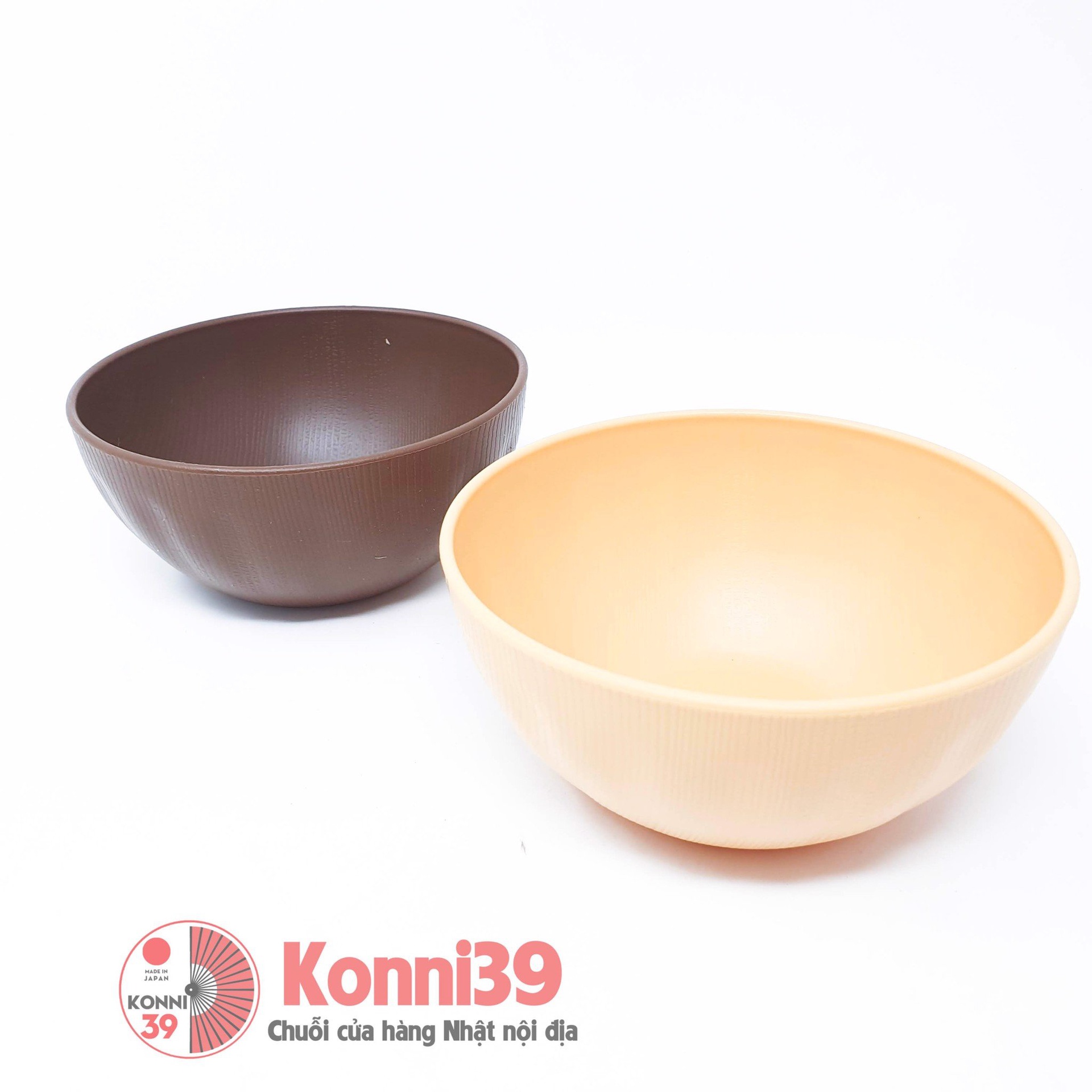 Tô nhựa vân gỗ 13cm