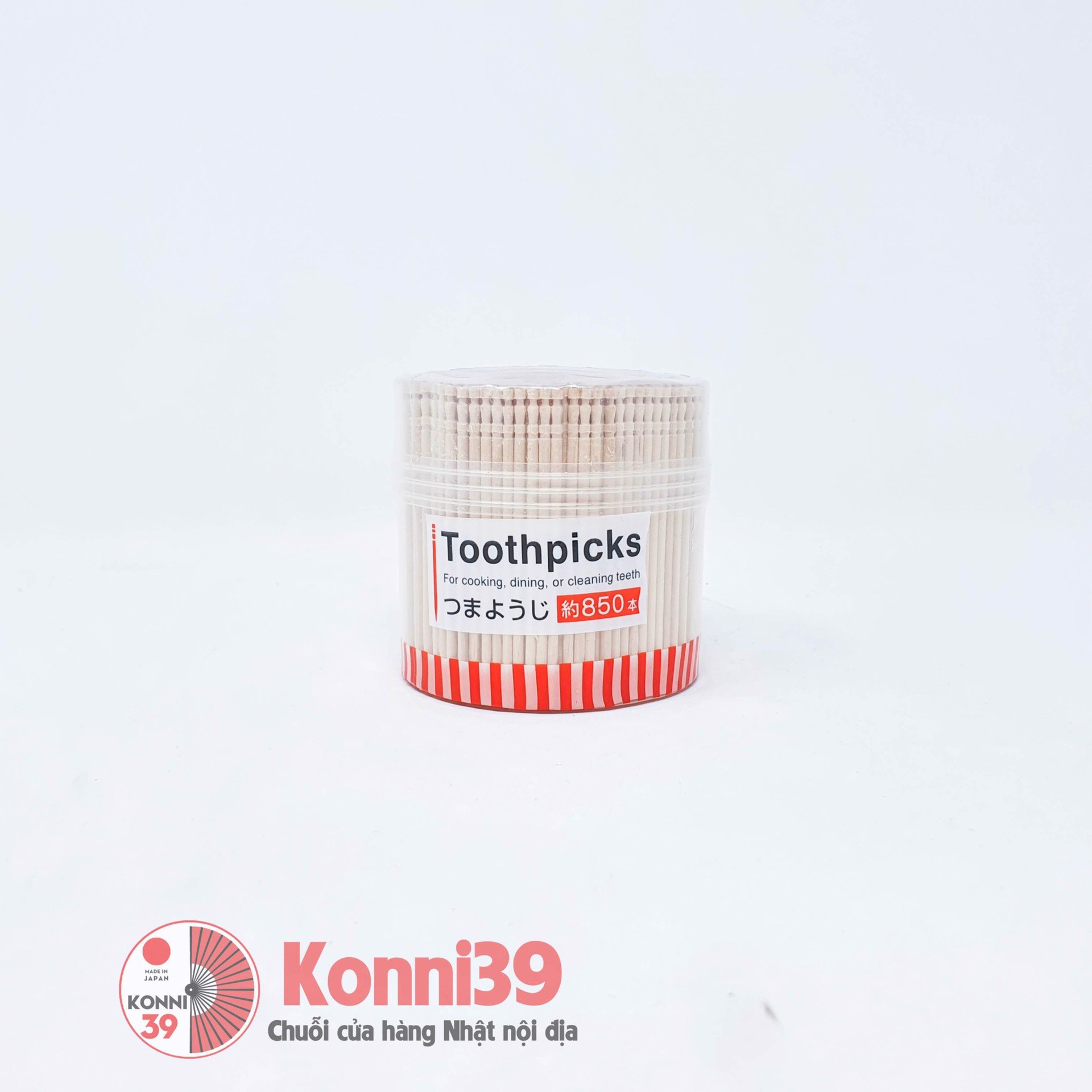 Hộp 850 tăm xỉa răng bằng tre