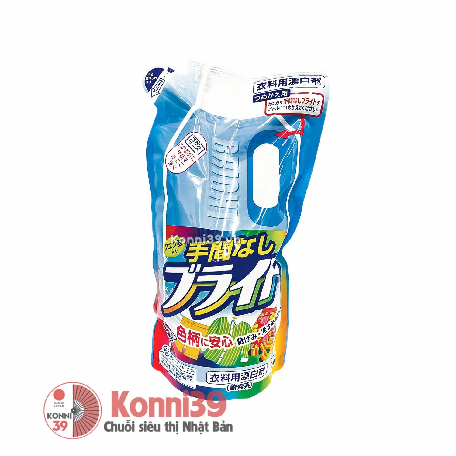 Nước tẩy trắng quần áo Lion 720ml