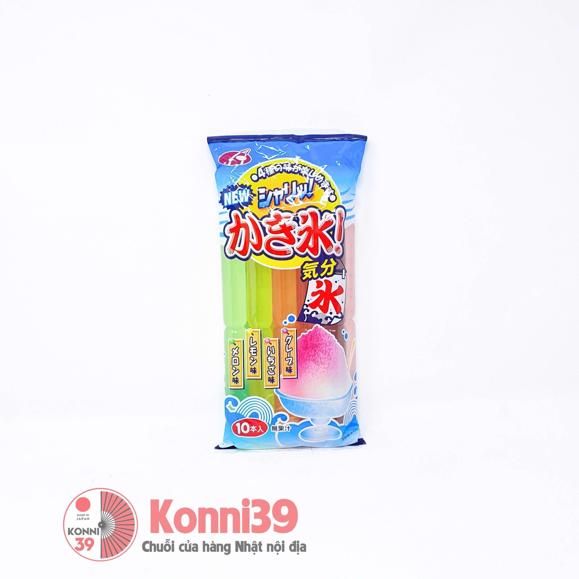Thạch que làm kem vị trái cây 65 ml (3 loại)