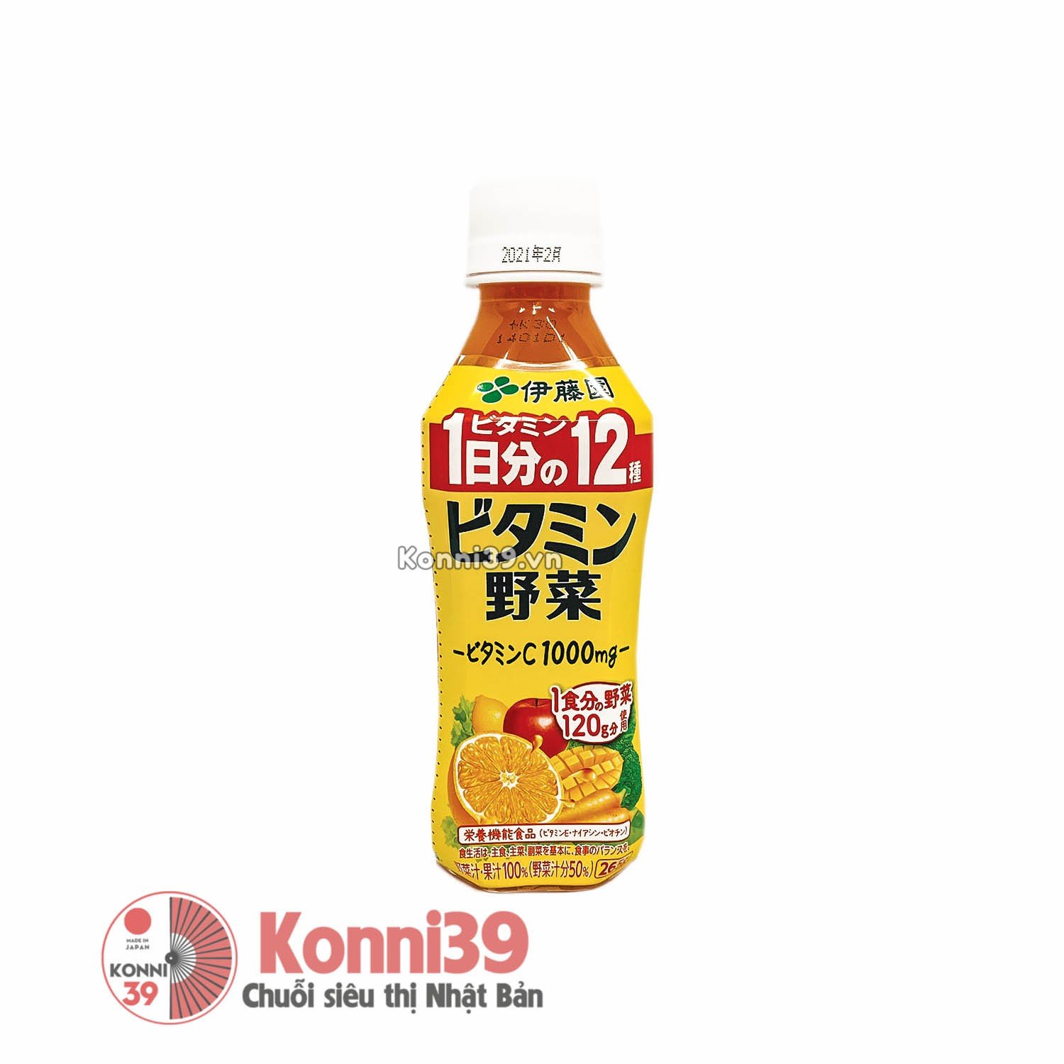 Nước ép rau củ quả PET chai 265g
